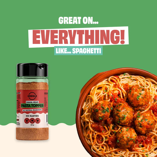 NEW MAMA MIA'S PASTA TOPPER LARGE BOTTLE