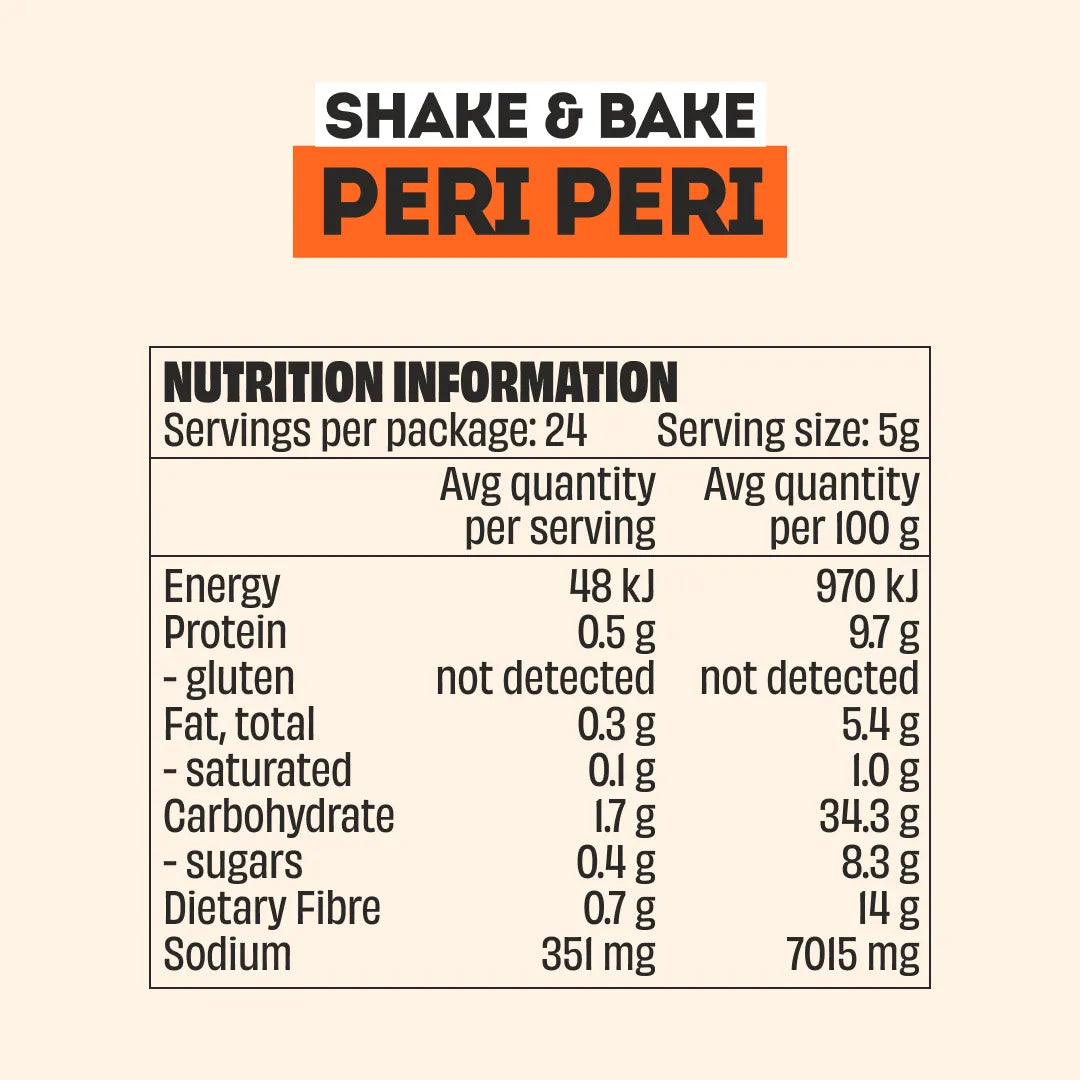 PERI PERI SEASONING - LARGE BOTTLE