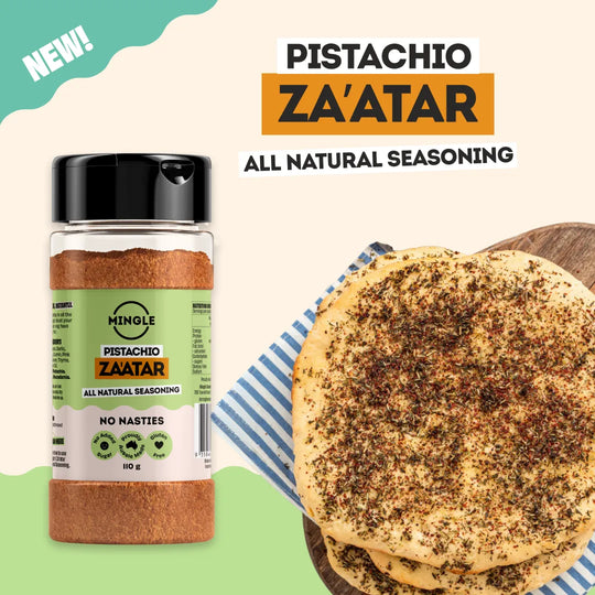 PISTACHIO ZA'ATAR SEASONING - LARGE BOTTLE