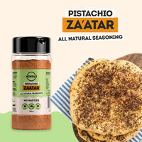 PISTACHIO ZA'ATAR SEASONING - LARGE BOTTLE