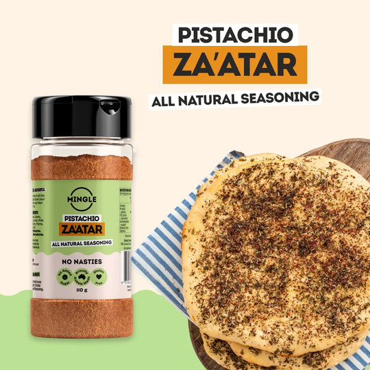 PISTACHIO ZA'ATAR SEASONING - LARGE BOTTLE