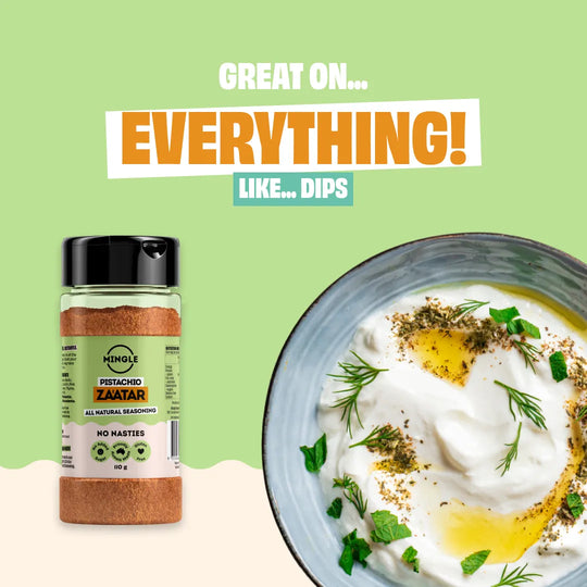 PISTACHIO ZA'ATAR SEASONING - LARGE BOTTLE
