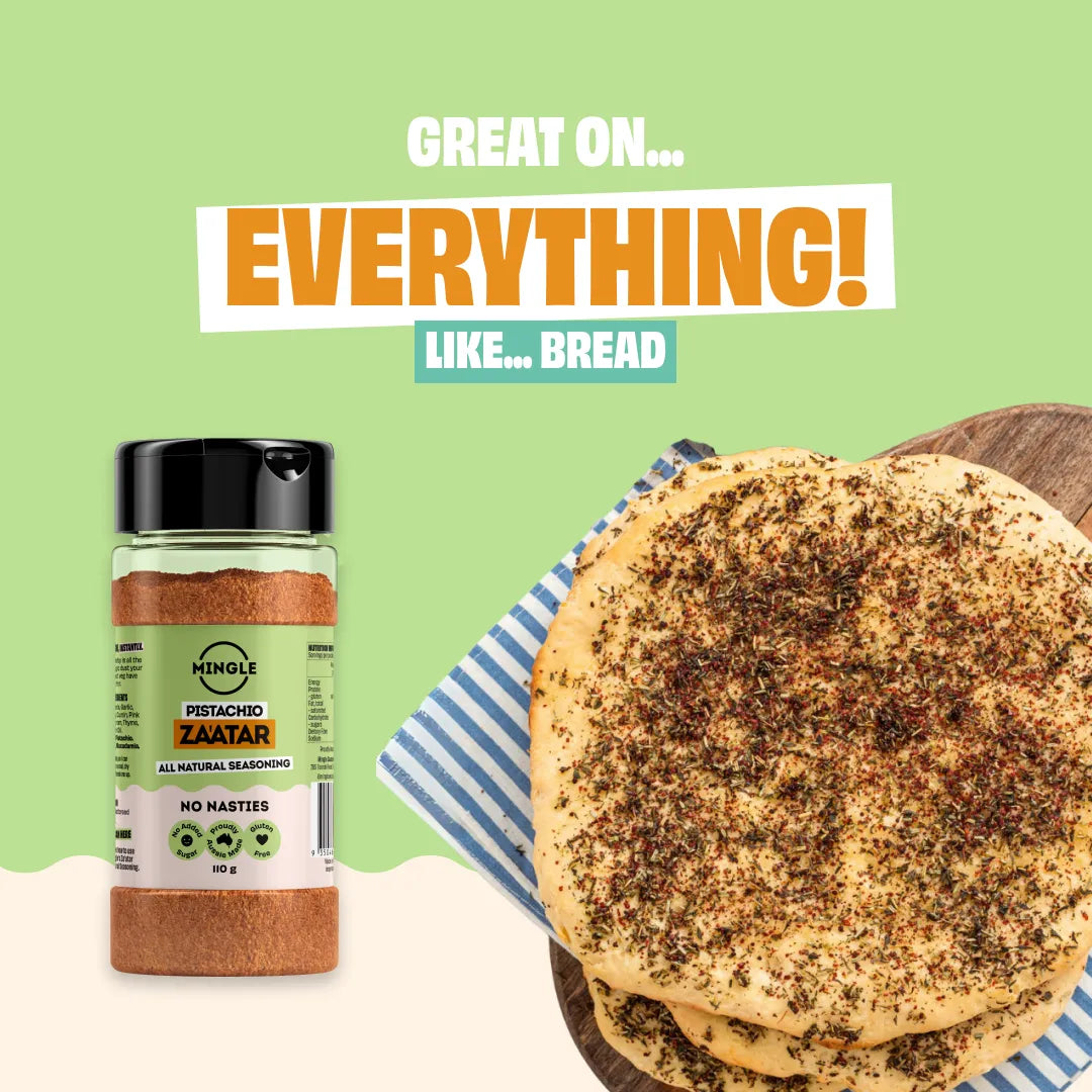 PISTACHIO ZA'ATAR SEASONING - LARGE BOTTLE