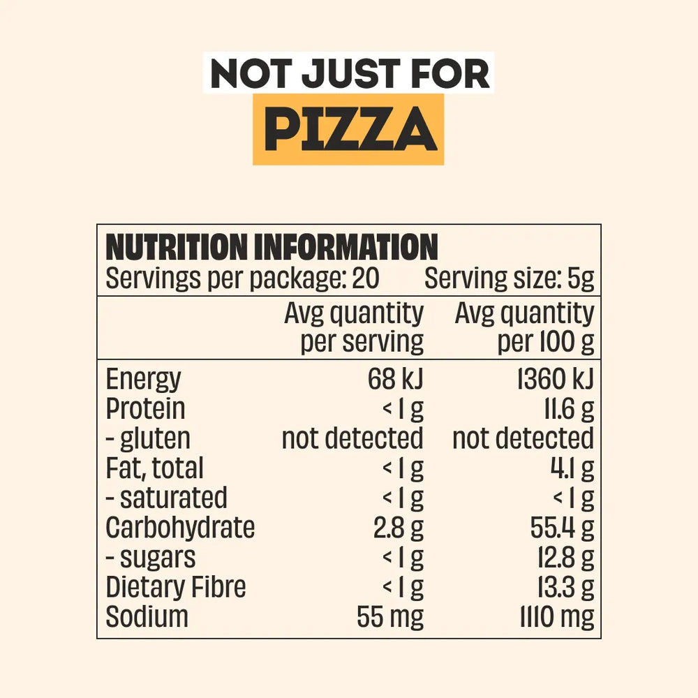 PIZZA SEASONING - LARGE BOTTLE