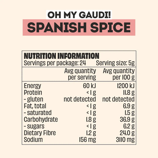 SPANISH FIESTA SEASONING - LARGE BOTTLE