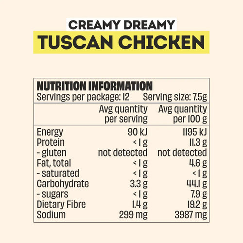 TUSCAN CHICKEN SEASONING - LARGE BOTTLE