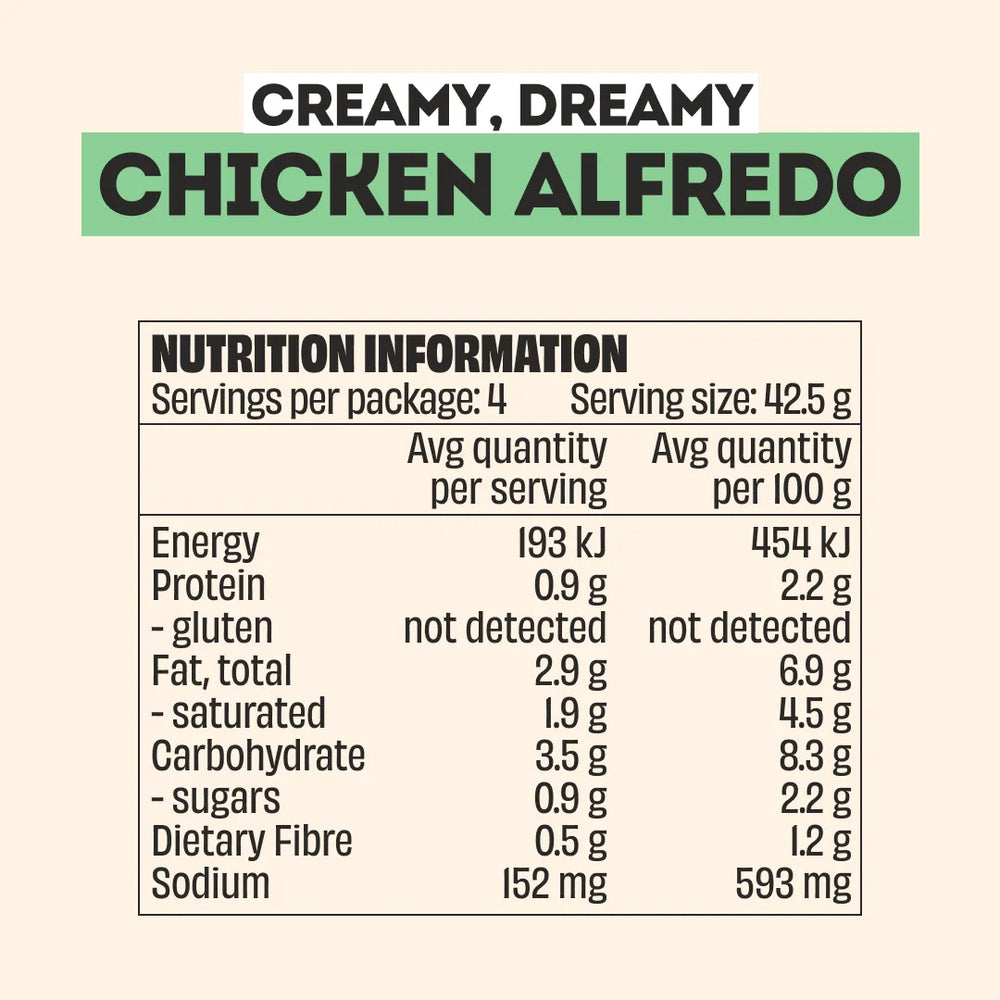 CREAMY ALFREDO RECIPE BASE SAUCE - 2 PACK