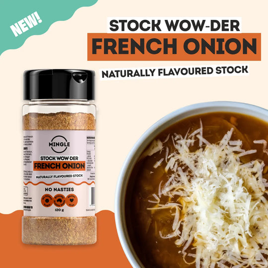 BEEF, CHICKEN & FRENCH ONION STOCK WOW-DER - 6 PACK