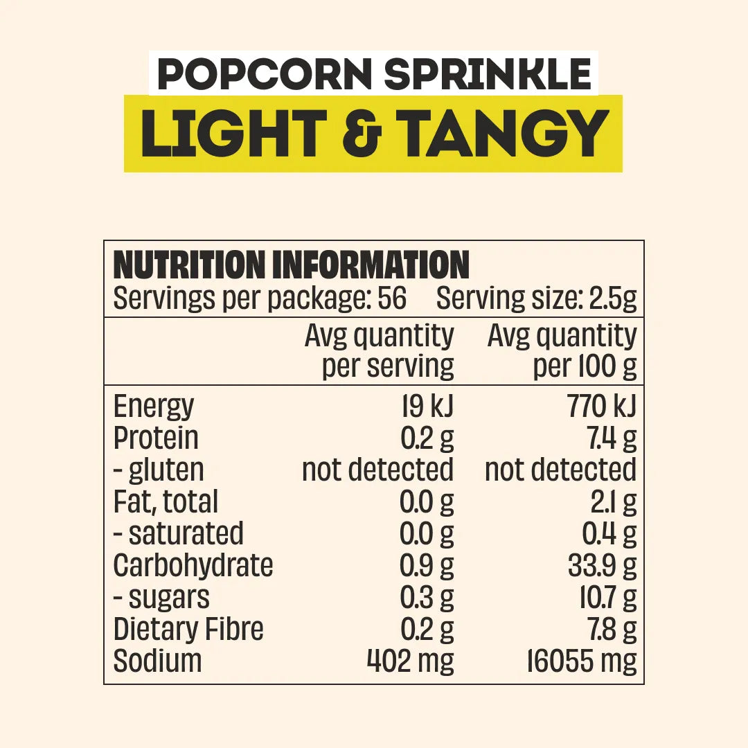 POPCORN SEASONINGS - PACK