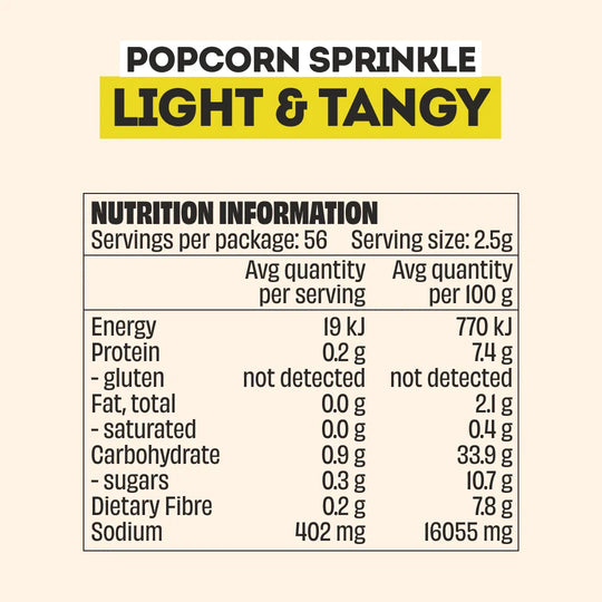 POPCORN SEASONINGS - PACK