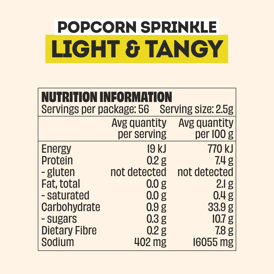 POPCORN SEASONINGS & POPPER BOWL - PACK