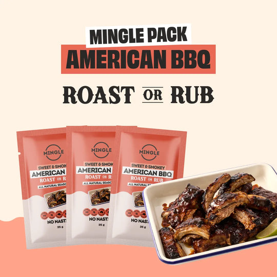 AMERICAN BBQ RUB - 3 PACK