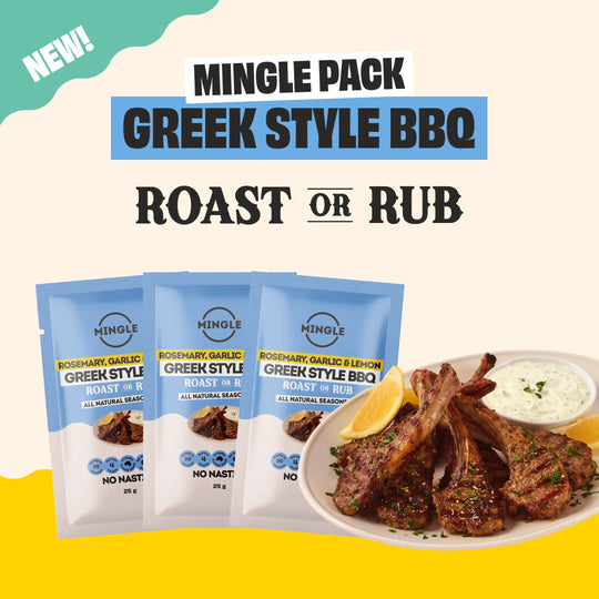 GREEK STYLE BBQ RUB - 3 PACK