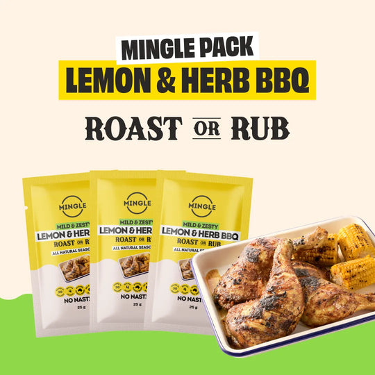 LEMON & HERB BBQ RUB - 3 PACK