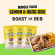 LEMON & HERB BBQ RUB - 3 PACK