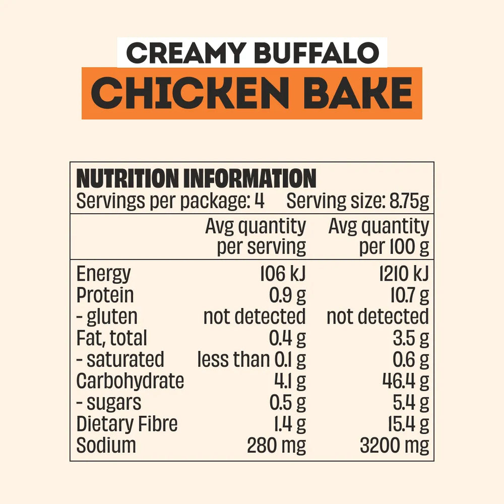 BUFFALO CHICKEN BAKE RECIPE BASE - 3 PACK