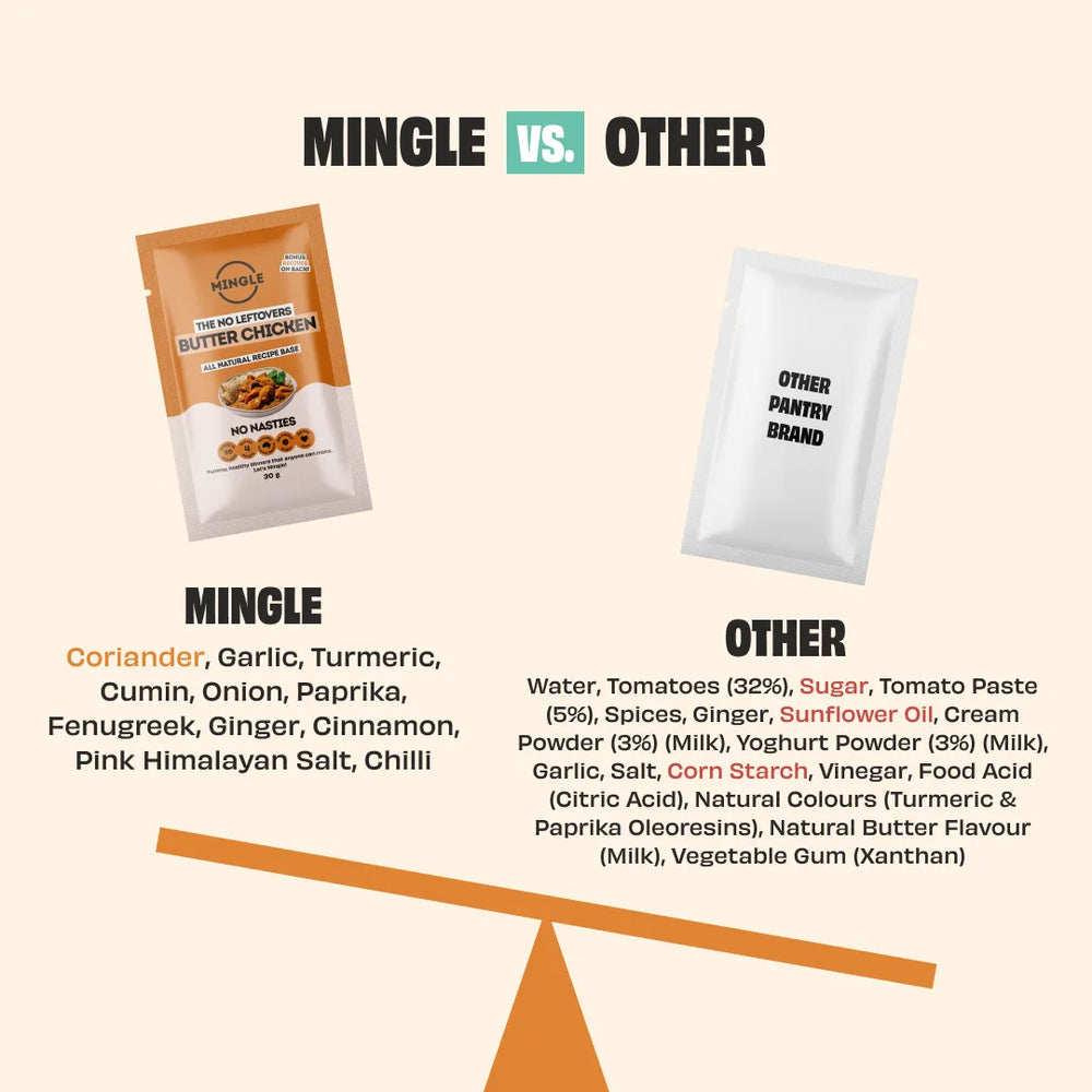 BUTTER CHICKEN RECIPE BASE - 3 PACK