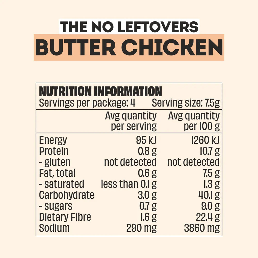 BUTTER CHICKEN RECIPE BASE - 3 PACK
