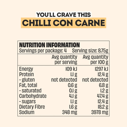 CHILLI CON CARNE RECIPE BASE - 3 PACK