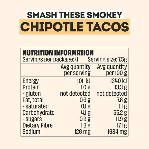 CHIPOTLE TACOS RECIPE BASE - 3 PACK