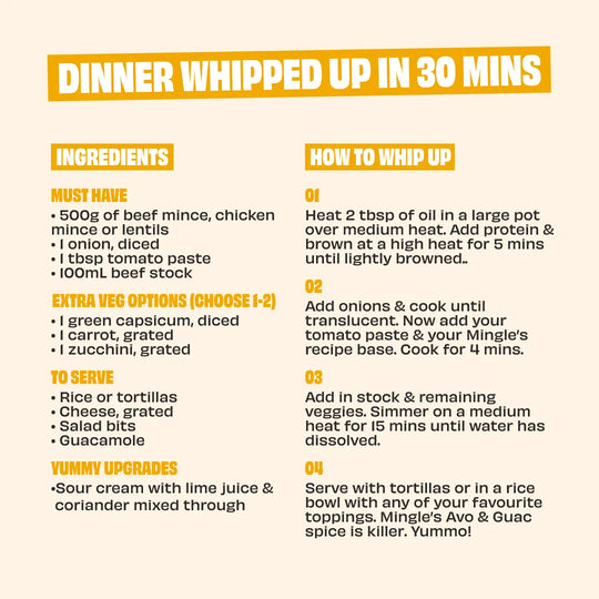 CHIPOTLE TACOS RECIPE BASE - 3 PACK