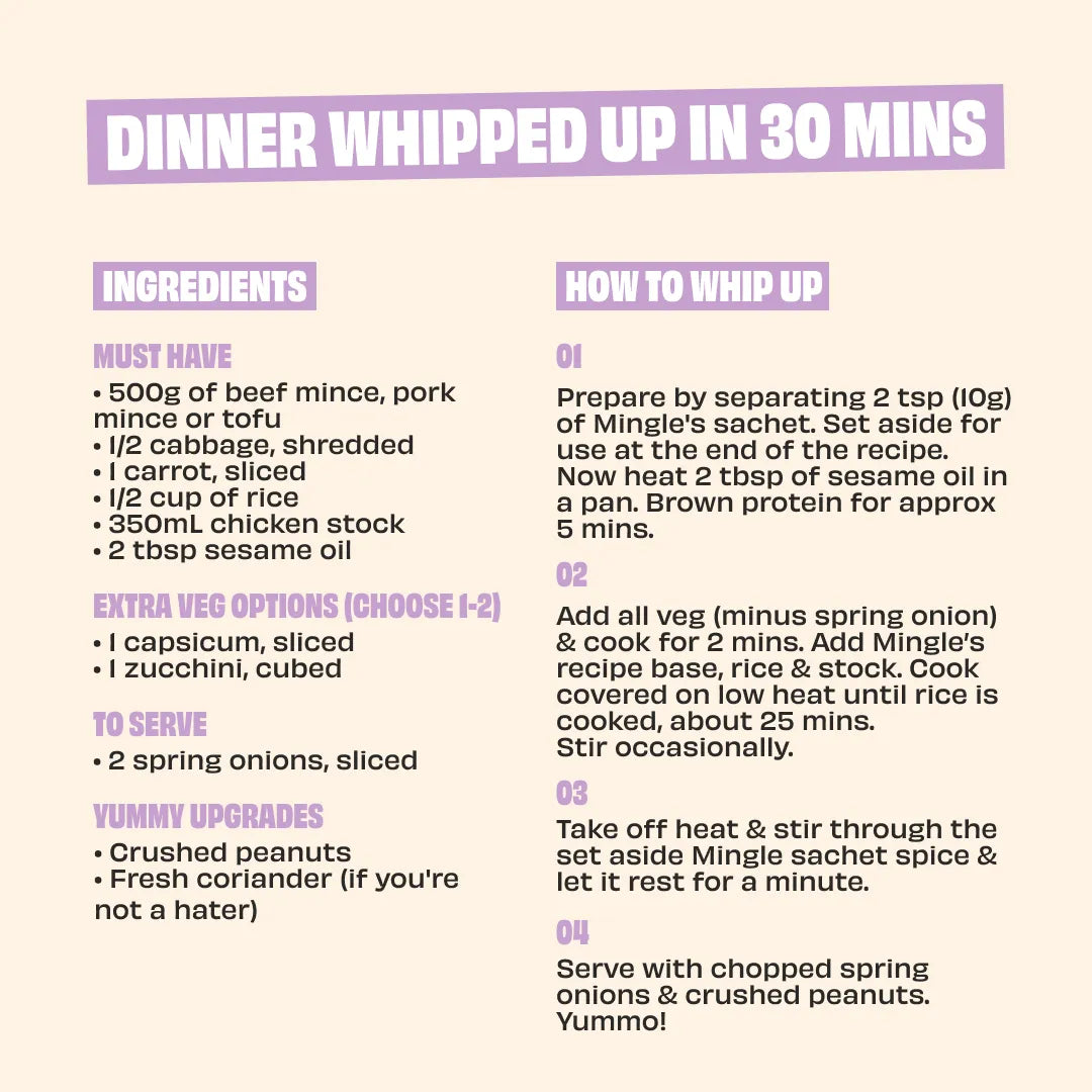 CHOW MEIN RECIPE BASE - 3 PACK