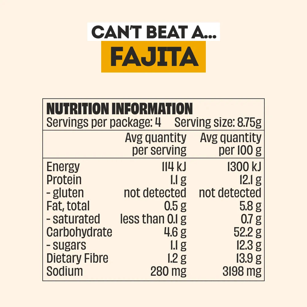 FAJITA RECIPE BASE - 3 PACK