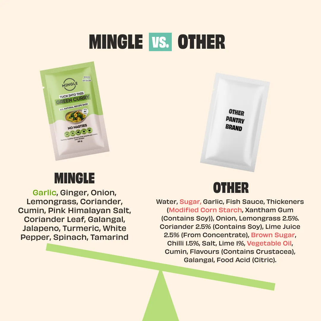 GREEN CURRY RECIPE BASE - 3 PACK