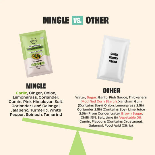 GREEN CURRY RECIPE BASE - 3 PACK