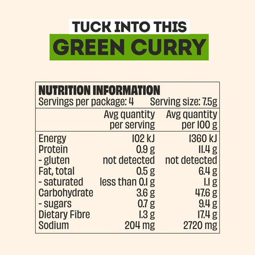 GREEN CURRY RECIPE BASE - 3 PACK