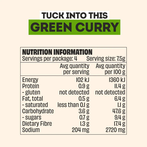 GREEN CURRY RECIPE BASE - 3 PACK
