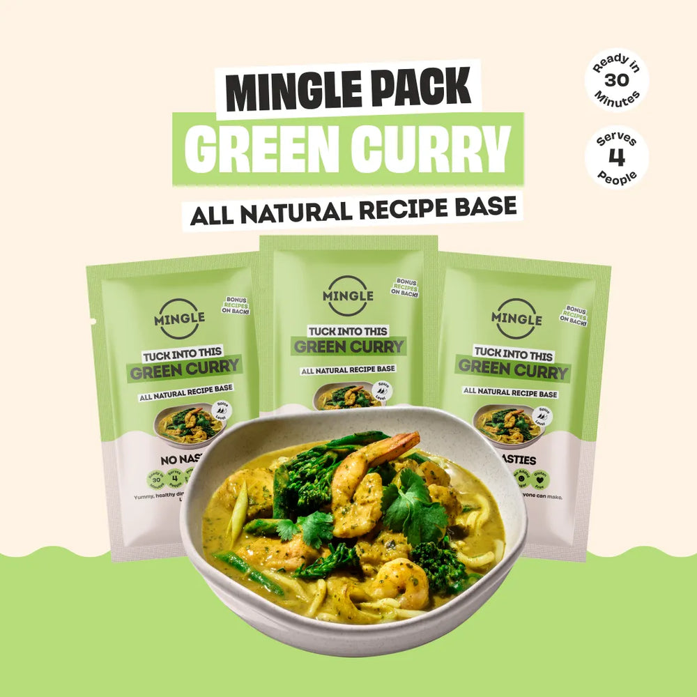 GREEN CURRY RECIPE BASE - 3 PACK
