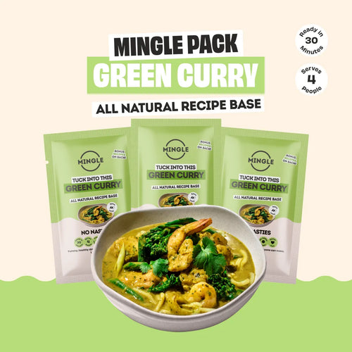 GREEN CURRY RECIPE BASE - 3 PACK