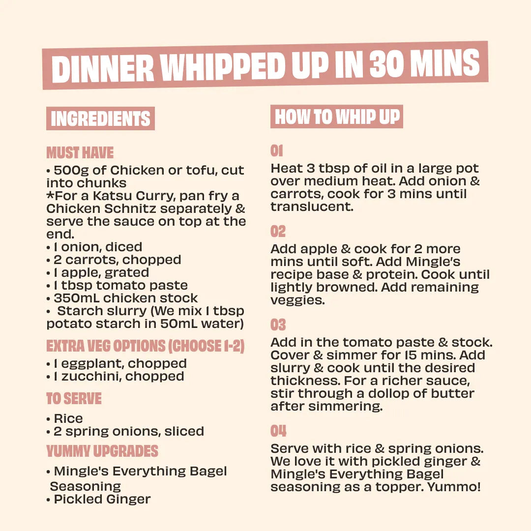 JAPANESE CURRY RECIPE BASE - 3 PACK