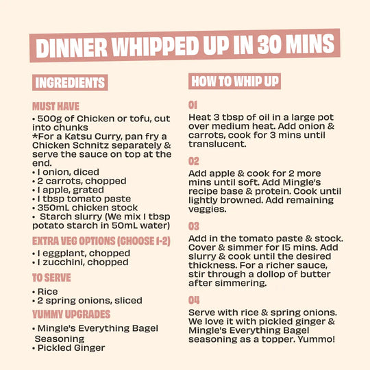 JAPANESE CURRY RECIPE BASE - 3 PACK