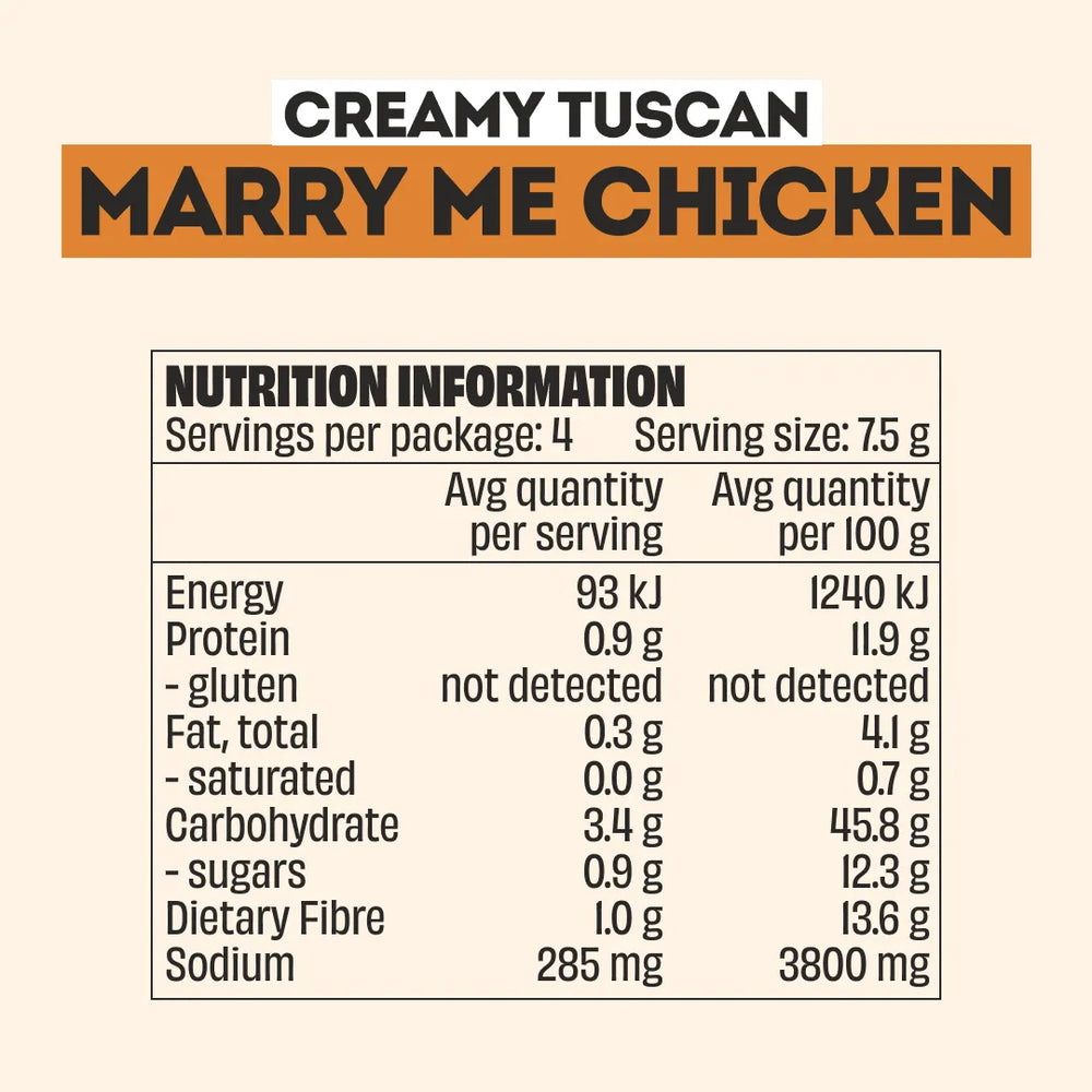 MARRY ME CHICKEN RECIPE BASE - 3 PACK