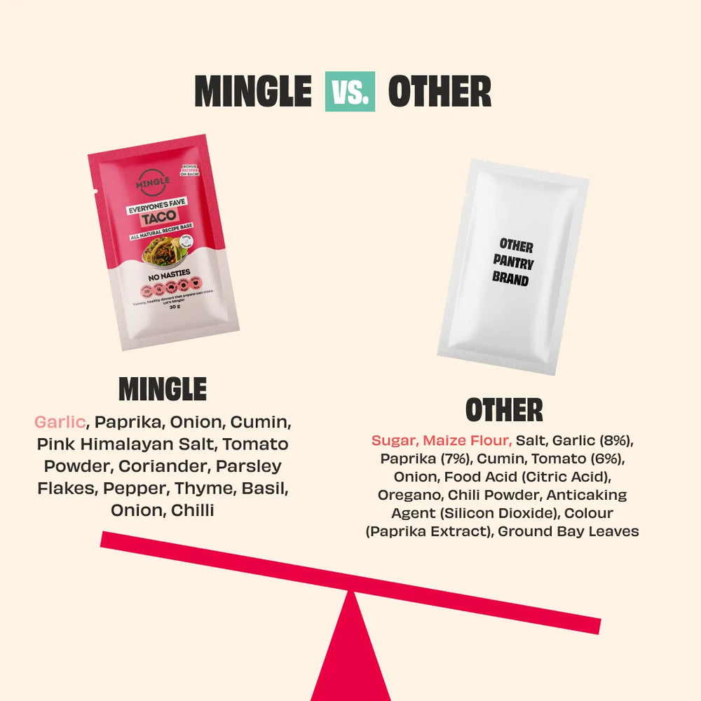 MELLOW TACO RECIPE BASE - 3 PACK
