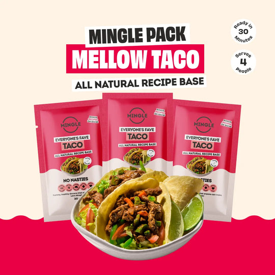 MELLOW TACO RECIPE BASE - 3 PACK