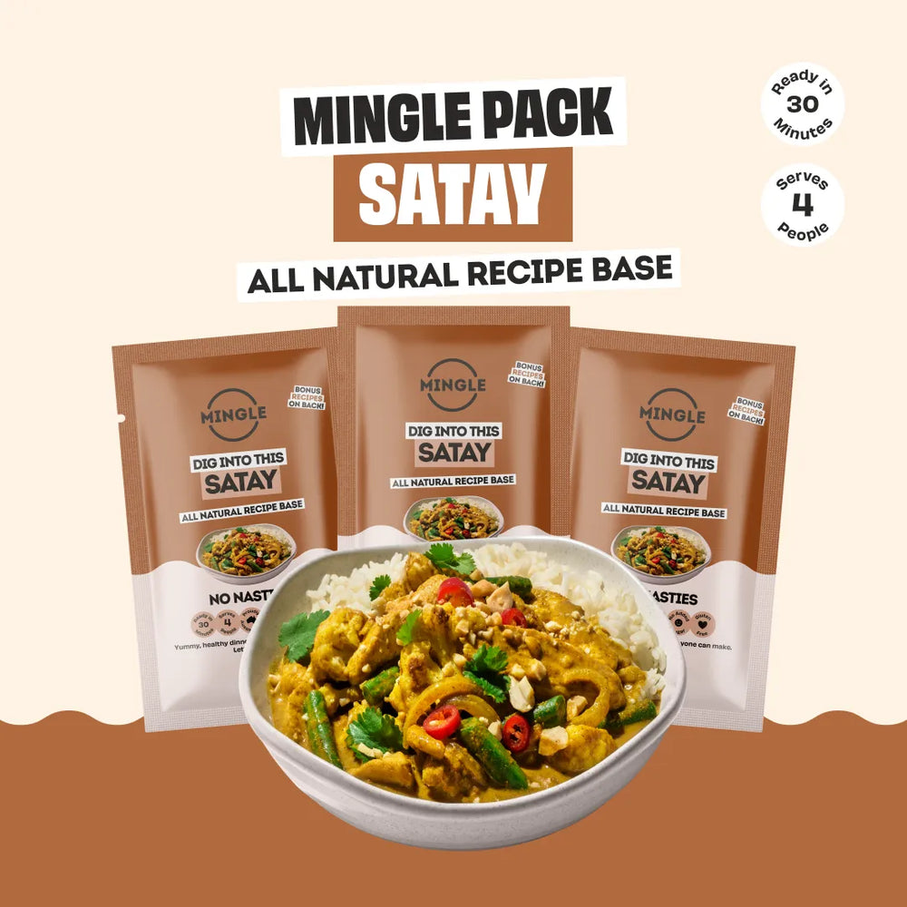 SATAY RECIPE BASE - 3 PACK