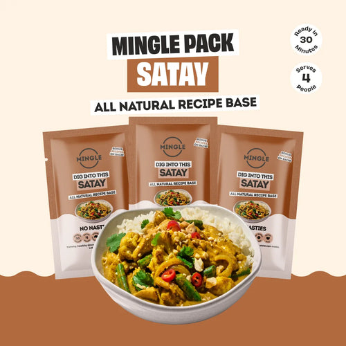 SATAY RECIPE BASE - 3 PACK