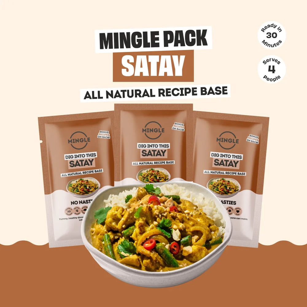 SATAY RECIPE BASE - 3 PACK