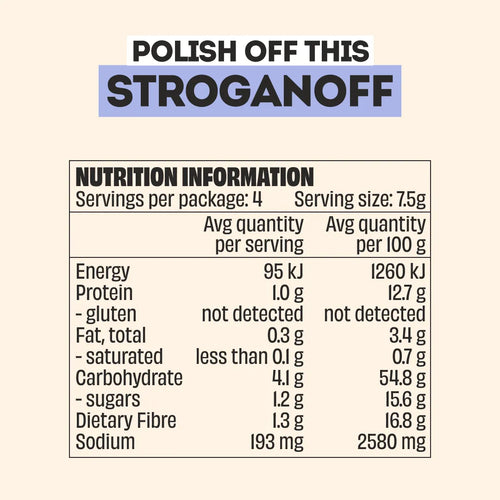 STROGANOFF RECIPE BASE - 3 PACK