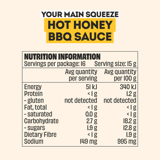 HOT HONEY BBQ SAUCE - 2 PACK