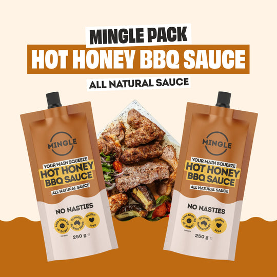 HOT HONEY BBQ SAUCE - 2 PACK