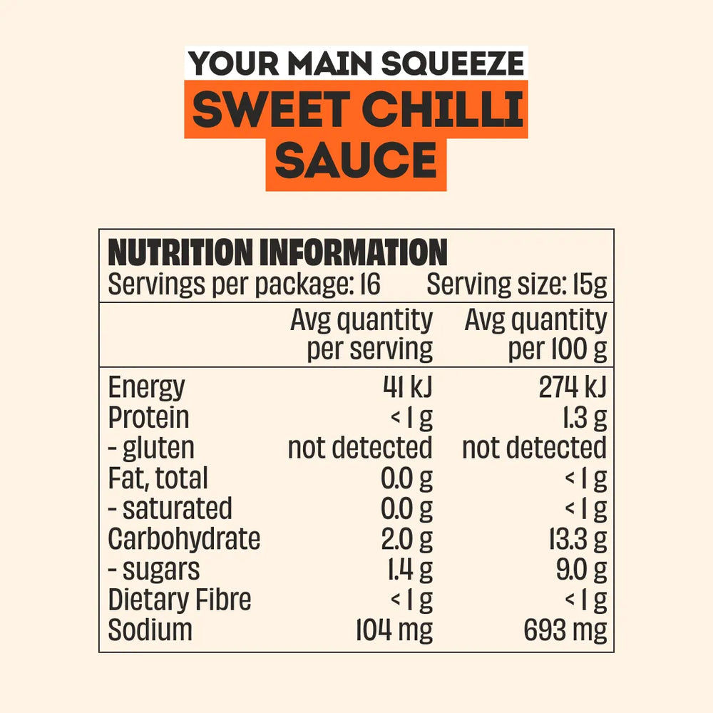 SWEET CHILLI SAUCE - 2 PACK