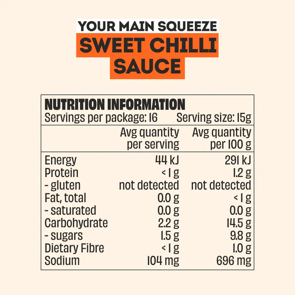SWEET CHILLI SAUCE - 2 PACK