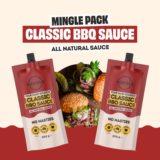 CLASSIC NON SMOKEY BBQ SAUCE - 2 PACK